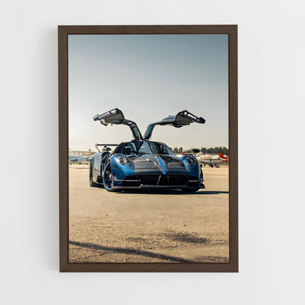 Poster Huayra BC : Évasion Céleste – affiche Pagani (vue 5)